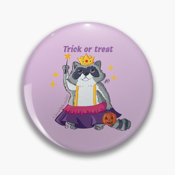 Item preview, Raccoon dressed as a magical princess, Halloween designed and sold by gisselldrawn.