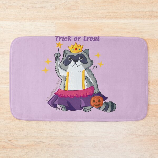 Item preview, Raccoon dressed as a magical princess, Halloween designed and sold by gisselldrawn.