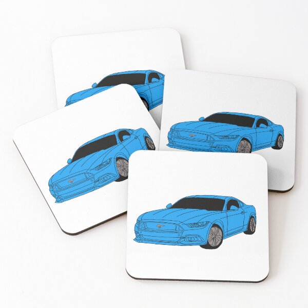 Item preview, Icey Blue Mustang  designed and sold by Kandi Hohenberger.