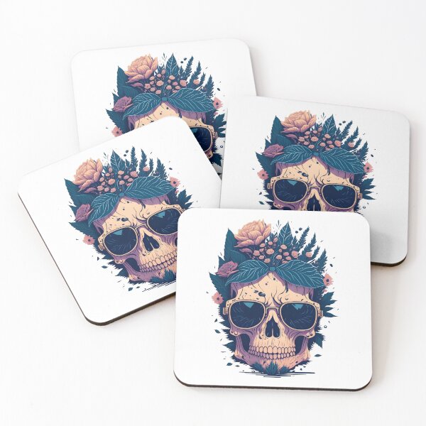 Item preview, Floral Skull | C03 designed and sold by Carbon | Studio.