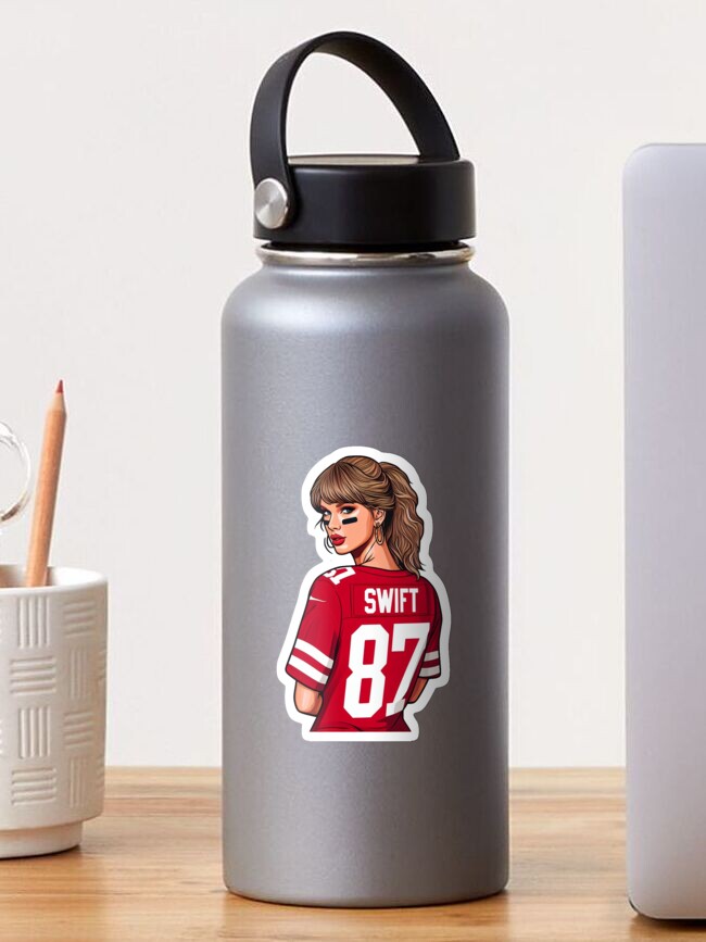 Taylor's Version / Taylor Swift Travis Kelce / Chiefs Tumbler with Straw,  20oz