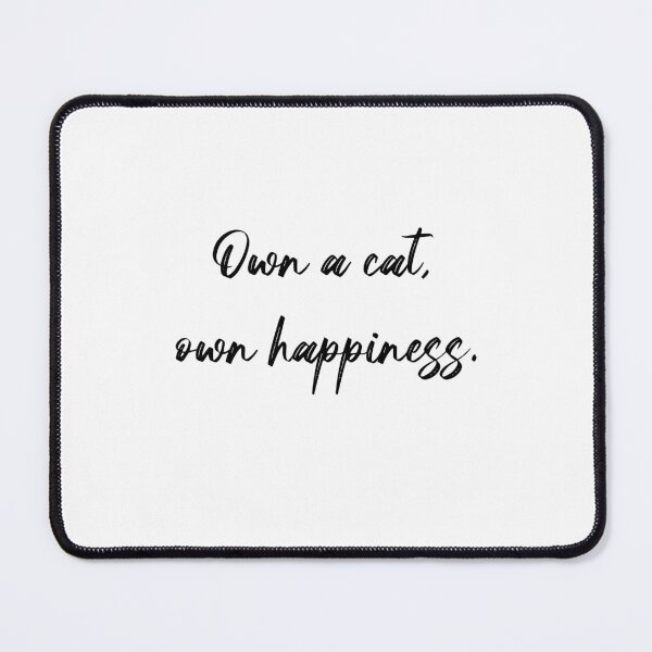 Item preview, own a cat, own happiness script designed and sold by PositiveIdeas.