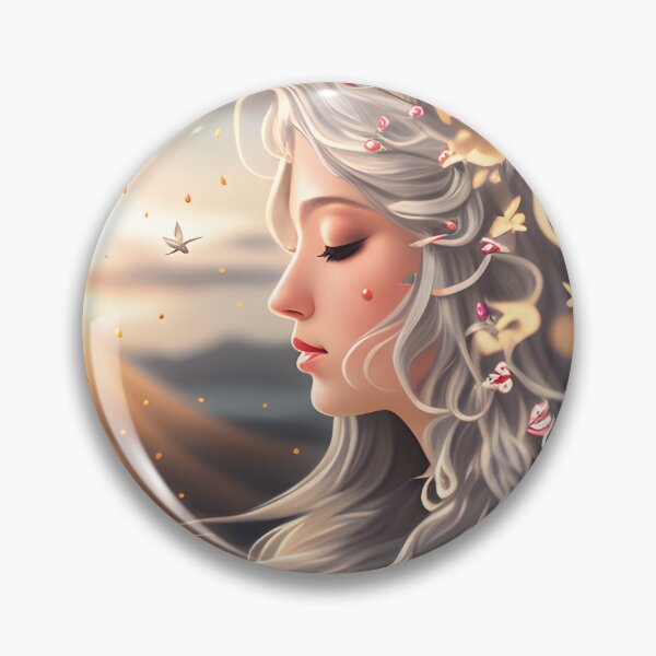 Item preview, Luminous Serenity: Goddess Kaguya's Silver Halo designed and sold by ShadowSakura.