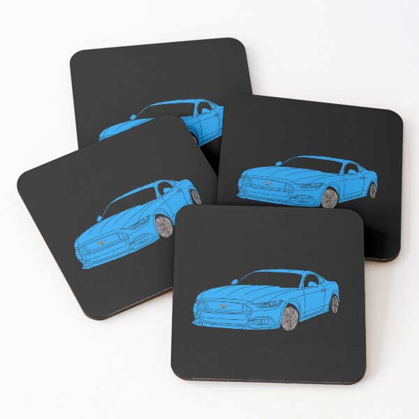 Item preview, Copy of Icey Blue Mustang  designed and sold by Kandi Hohenberger.