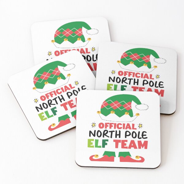 Item preview, "Official North Pole ELF TEAM: Christmas Art" designed and sold by charlotte-print.