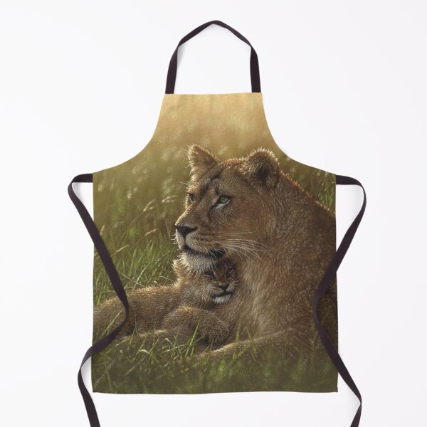 Item preview, Lioness and Cub "Safe Haven" designed and sold by Collin Bogle.