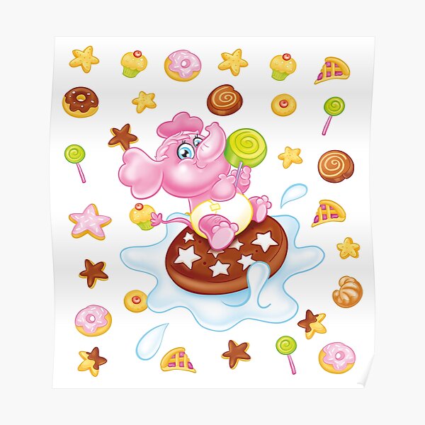 Candy Puppy Poster