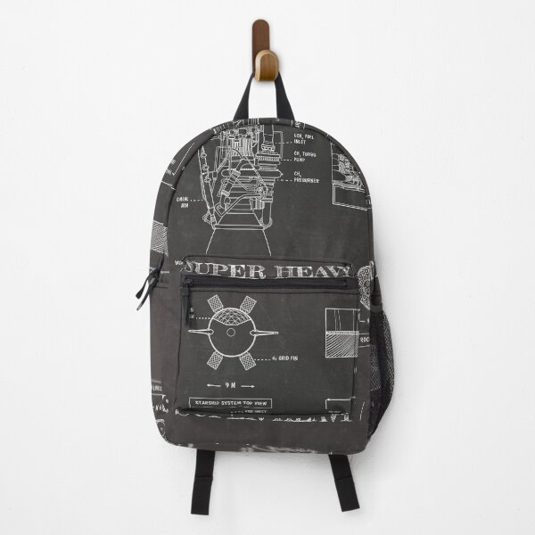 Item preview, SPACEX: Super Heavy / Starship (Blackboard) designed and sold by BGALAXY.