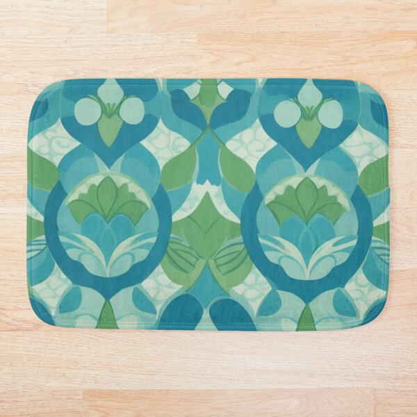 Item preview, blue and green pattern designed and sold by mikaws.