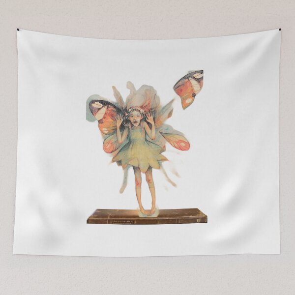 Item preview, Lady Cottington's Pressed Fairies: Little Butterfly Fairy caught and squished.  designed and sold by LkateMc.