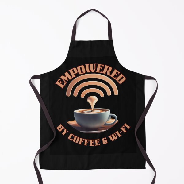 Item preview, Empowered by Coffee & WiFi designed and sold by HanaiPrint.
