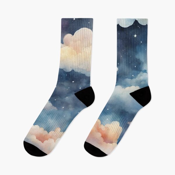 Item preview, Clouds in the starry sky designed and sold by studio468.