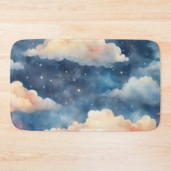 Item preview, Clouds in the starry sky designed and sold by studio468.