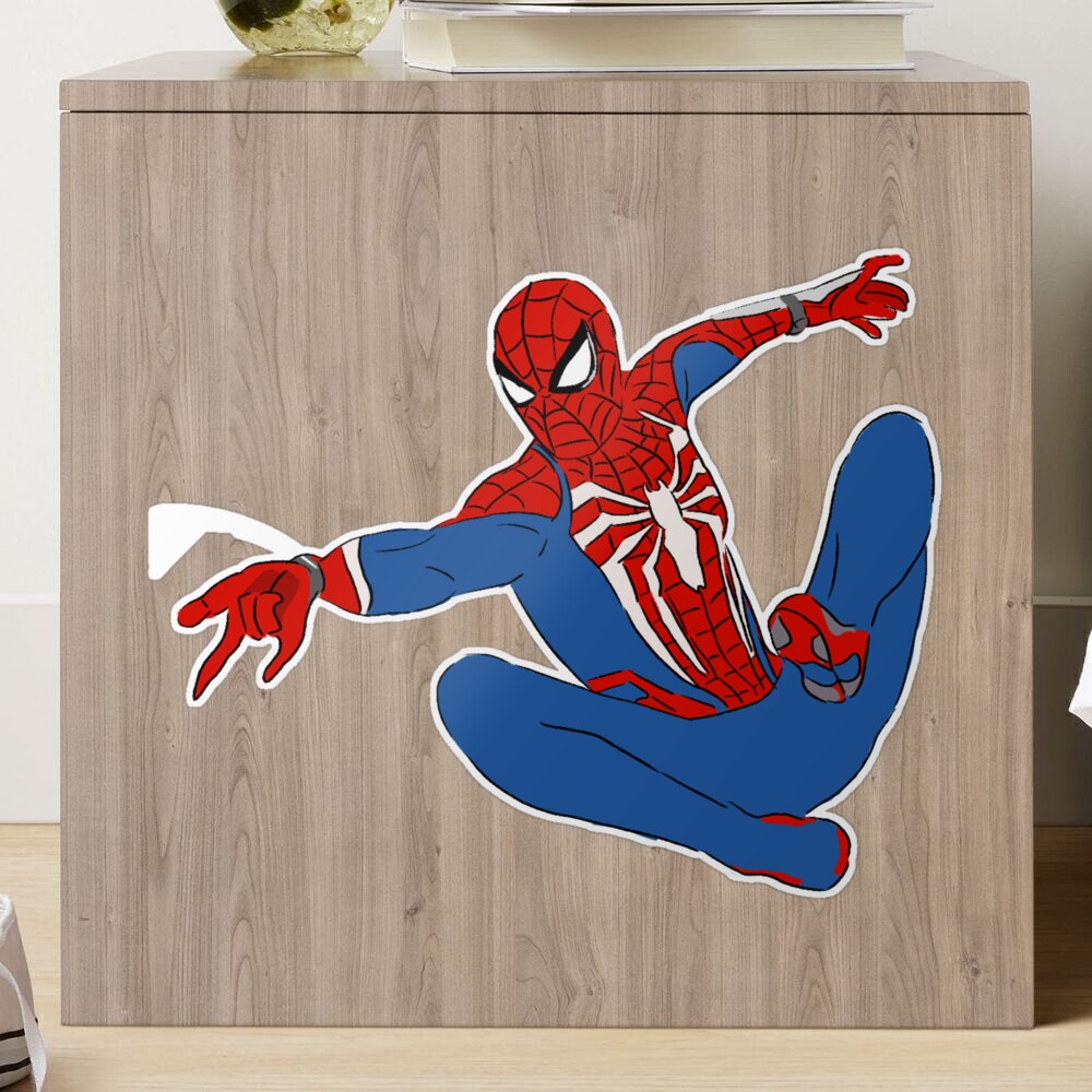 spiderman Sticker for Sale by inbalcoolart