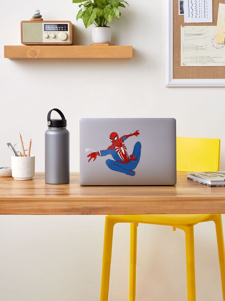 spiderman Sticker for Sale by inbalcoolart