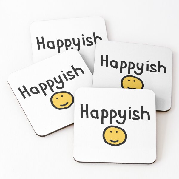 Item preview, Happyish with Smiley Face designed and sold by ellenhenry.