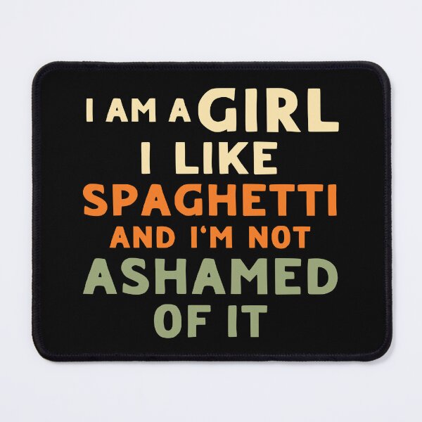 Item preview, Girl Eating Spaghetti designed and sold by LudwikeArts.