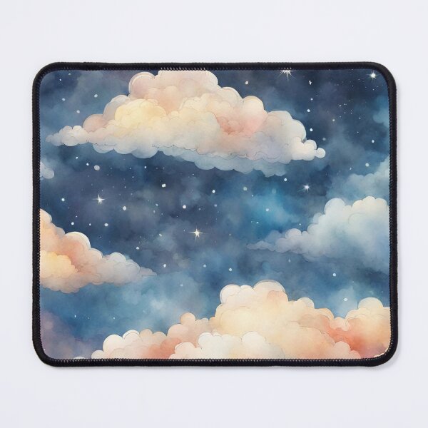 Item preview, Clouds in the starry sky designed and sold by studio468.