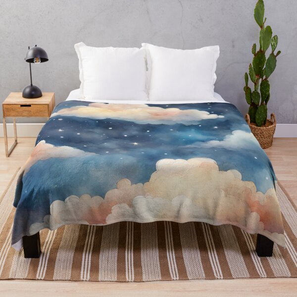 Item preview, Clouds in the starry sky designed and sold by studio468.