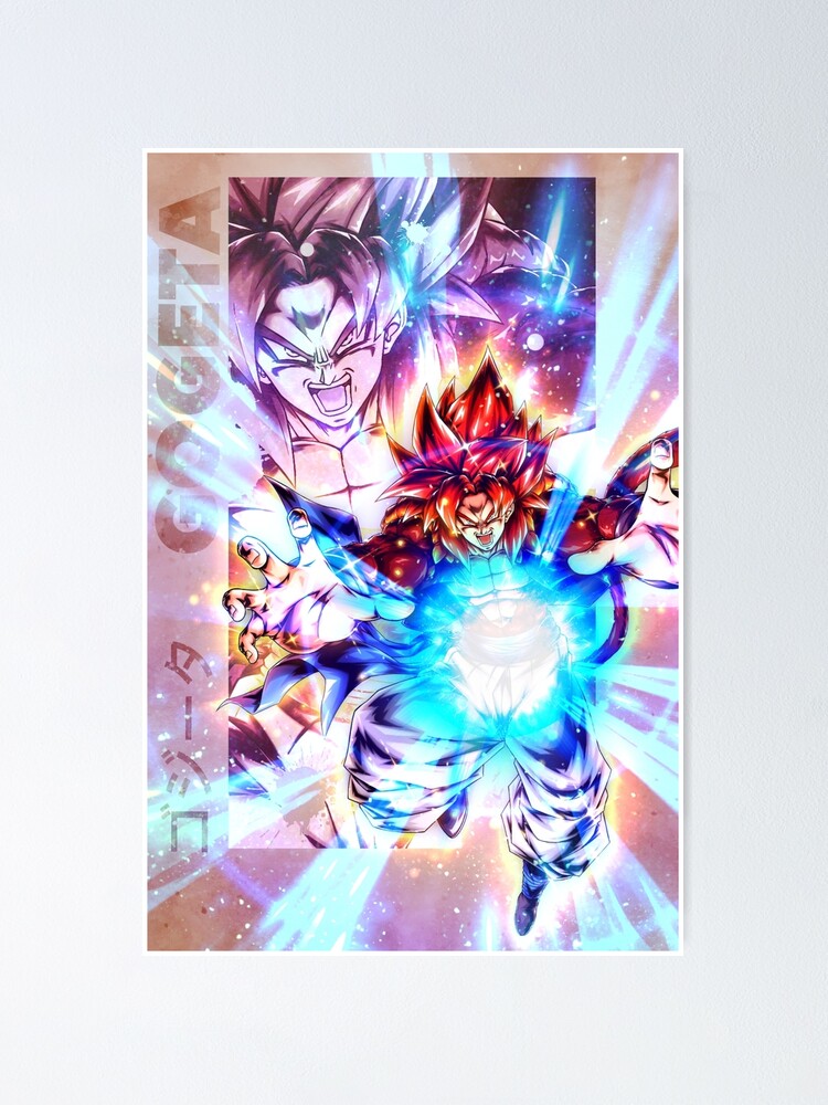 Gogeta ssj 4  Gogeta and vegito, Dragon ball super wallpapers, Dragon ball