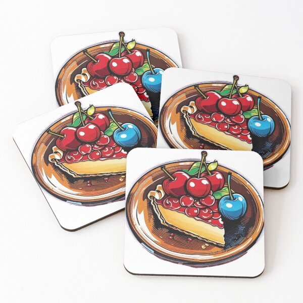 Item preview, Delicious Cherry Cheesecake designed and sold by IvoryTowers.