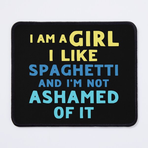 Item preview, Girl Eating Spaghetti designed and sold by LudwikeArts.