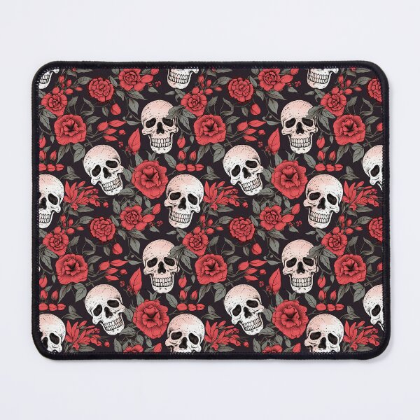 Item preview, Floral with Skull heads designed and sold by HatiDesign.