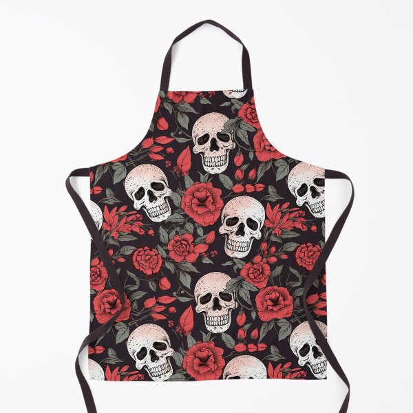 Item preview, Floral with Skull heads designed and sold by HatiDesign.