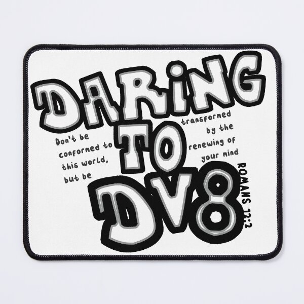 Item preview, Daring to Deviate (DV8) Romans 12 bible verse designed and sold by JJJJdoodles.