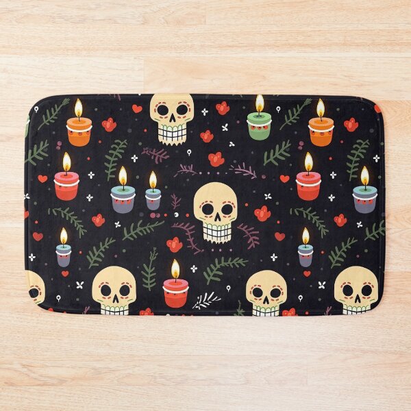 Item preview, Candles and Skulls designed and sold by HatiDesign.
