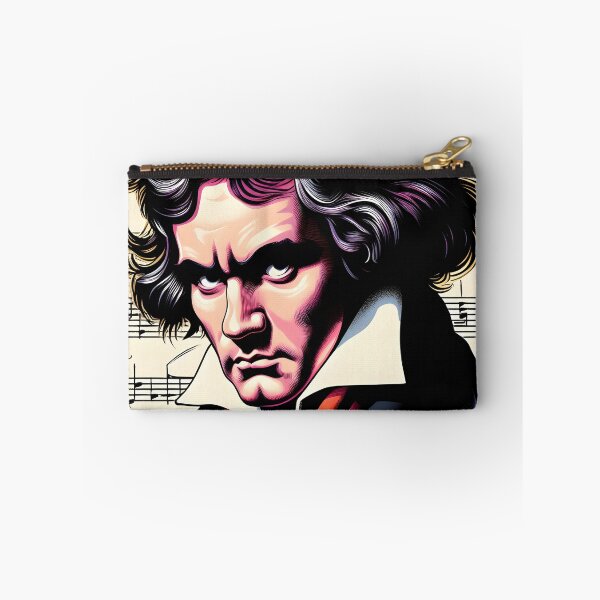 Item preview, Ludwig Van Beethoven music notes portrait designed and sold by ElLocoMus.