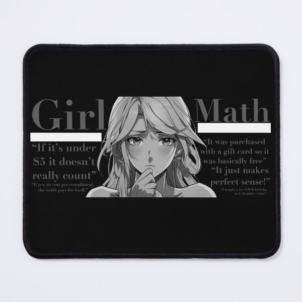 Item preview, This Requires Girl Math designed and sold by badparent.