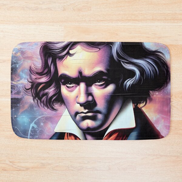 Item preview, Ludwig Van Beethoven surrealistic aesthetic portrait designed and sold by ElLocoMus.