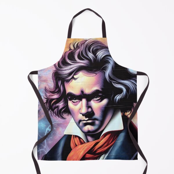 Item preview, Ludwig Van Beethoven surrealistic aesthetic portrait designed and sold by ElLocoMus.
