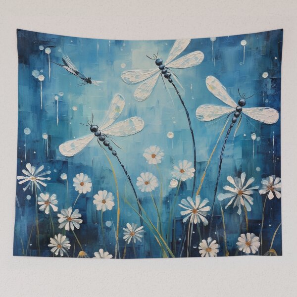 Item preview, Dragonflies and Daisies designed and sold by tomorrowsart.