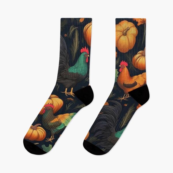 Item preview, Gothic Harvest: A Vibrant Poultry Tapestry designed and sold by FairX.