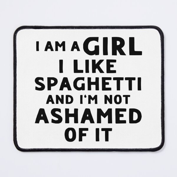 Item preview, Girl Eating Spaghetti designed and sold by LudwikeArts.