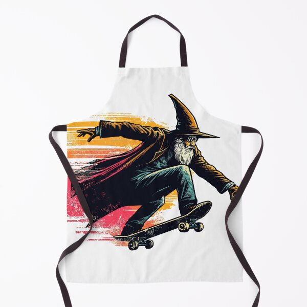 Item preview, Pop art Magical skate wizard designed and sold by TomFrontierArt.