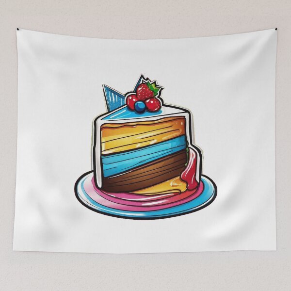 Item preview, Pop Art Ice Cream Cake! designed and sold by IvoryTowers.