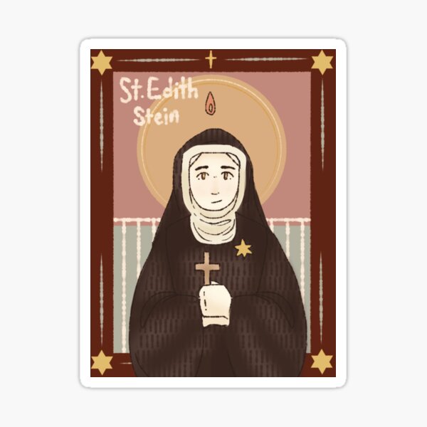 Aperçu de l'œuvre Sainte Edith Stein créée et vendue par Saintly_ Lines.