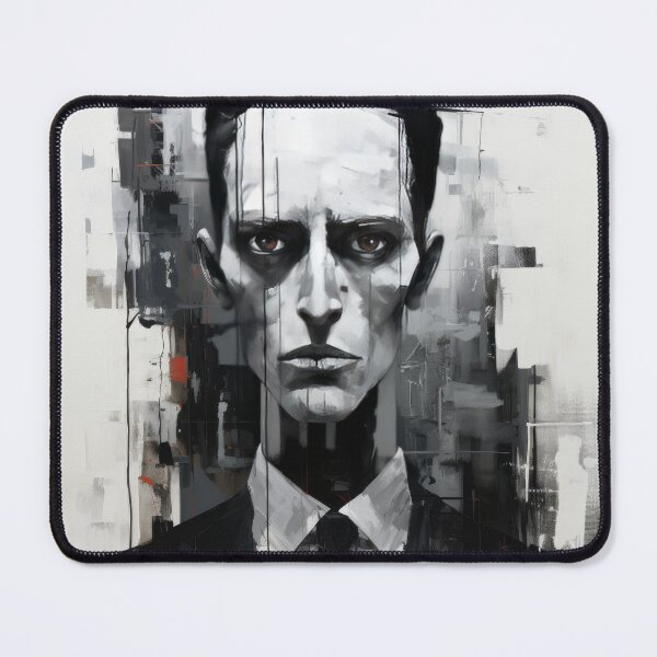 Item preview, Haunting Zombie Portrait Bauhaus Art designed and sold by ArtificialGenes.