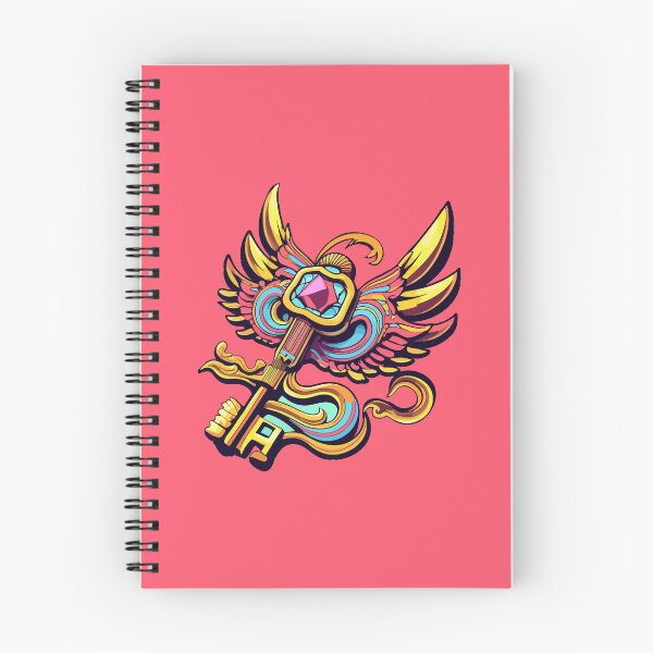 Item preview, Magic Key with Wings designed and sold by CatCoconut-Art.