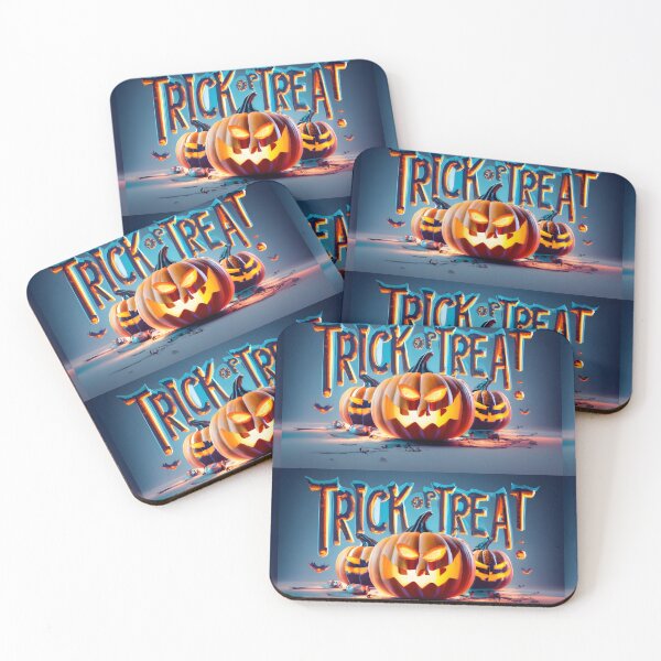 Item preview, Halloween pumpkins Trick or Treat designed and sold by AI-Only Creations.