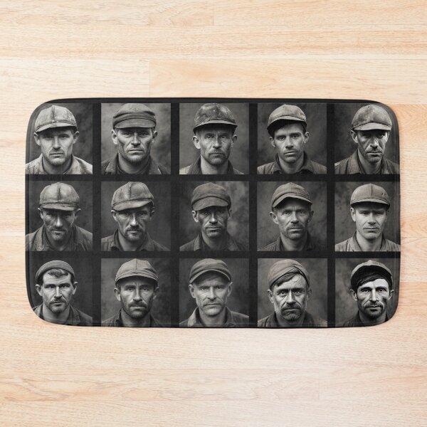 Item preview, Vintage Miner Portraits designed and sold by Brendon987.