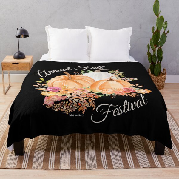Item preview, Annual Fall Festival Pumpkin Floral - Cream designed and sold by DarkGreenSoul.