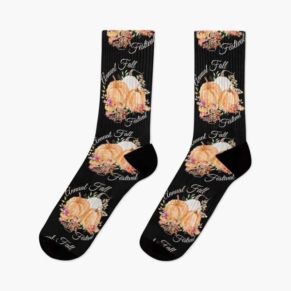 Item preview, Annual Fall Festival Pumpkin Floral - Cream designed and sold by DarkGreenSoul.