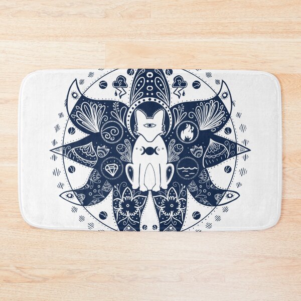 Item preview, Elemental Master - Kitsune Mandala (Dark variation) designed and sold by Kara Cooper.
