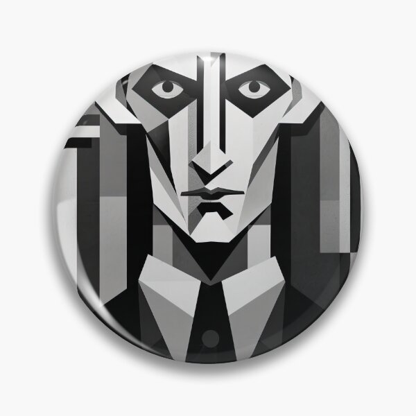 Item preview, Haunting Zombie Portrait Bauhaus Art designed and sold by ArtificialGenes.