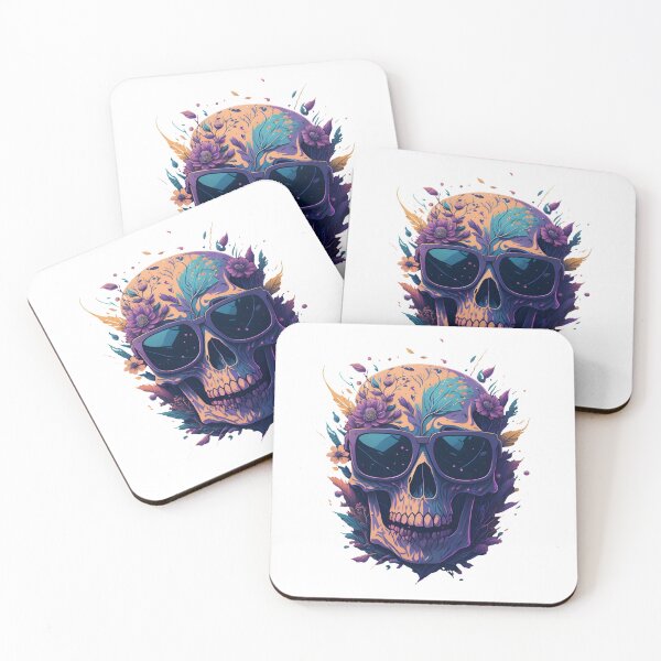 Item preview, Floral Skull | C08 designed and sold by Carbon | Studio.