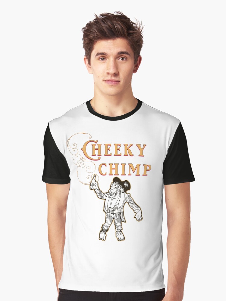 Thumbnail 1 of 5, Graphic T-Shirt, Cheeky Chimp - The Britannia Panopticon designed and sold by BritPanopticon.